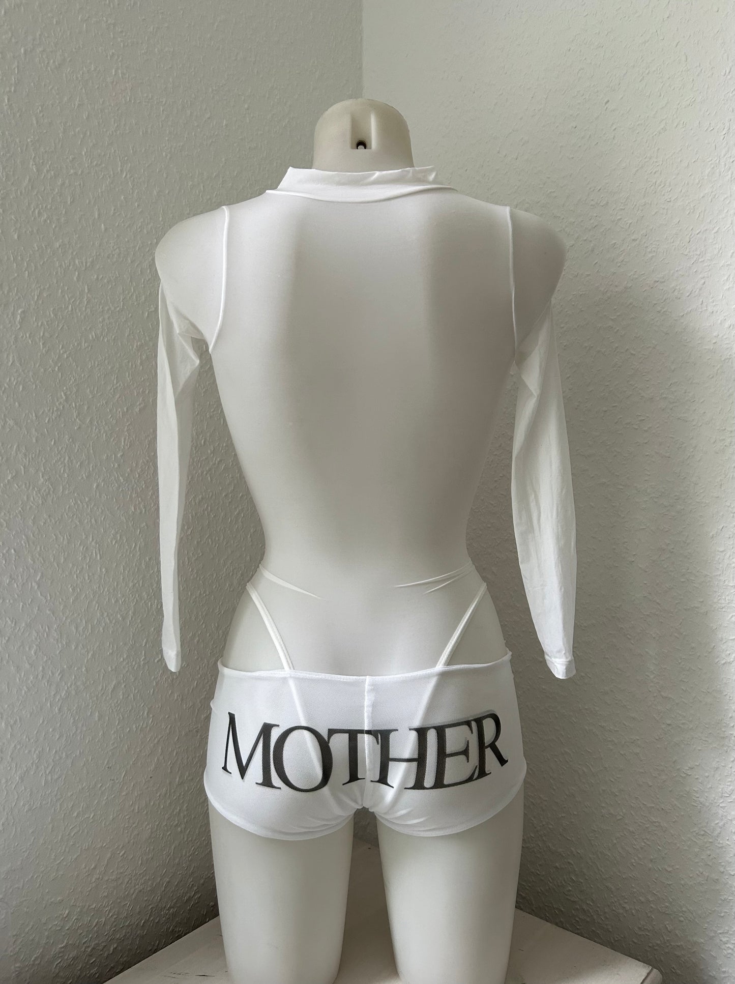 Mother Shorts white Ex-Myszka