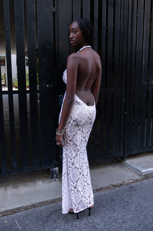Low Back Lace Dress